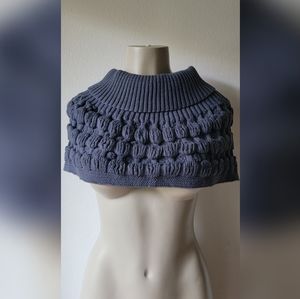 Hand Crochet Shoulder Sweater Drape